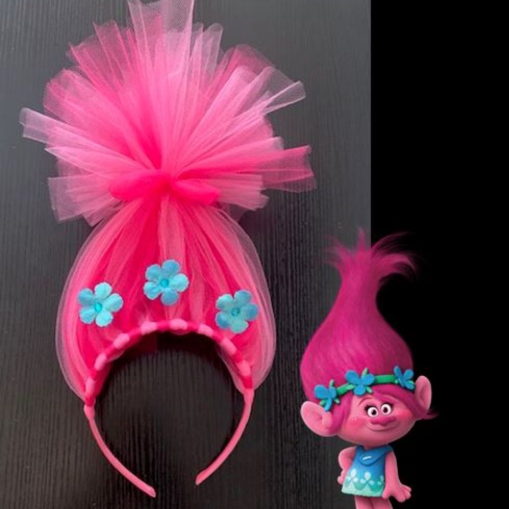 Troll Inspired Headband